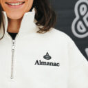 Almanac branded shirt. 